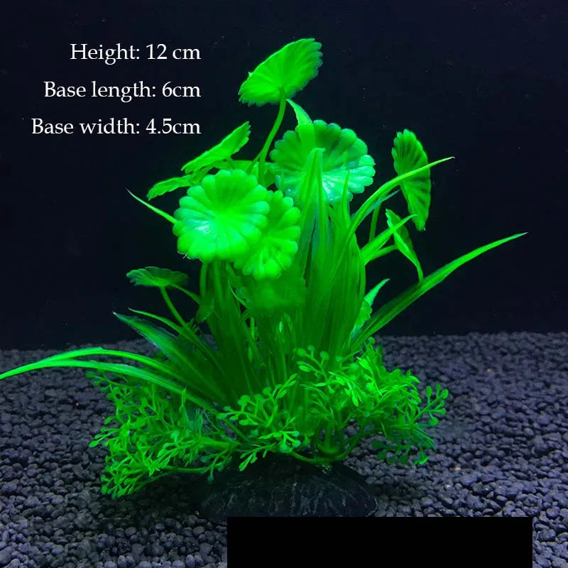 Artificial Plants Aquarium Decor