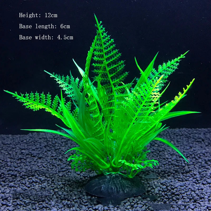 Artificial Plants Aquarium Decor