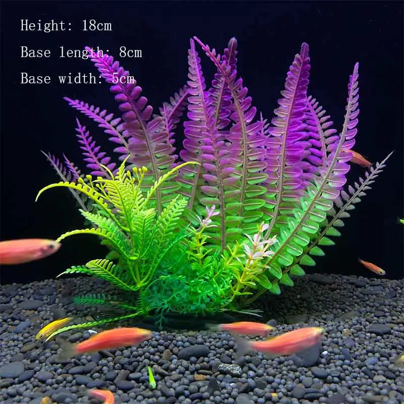 Artificial Plants Aquarium Decor