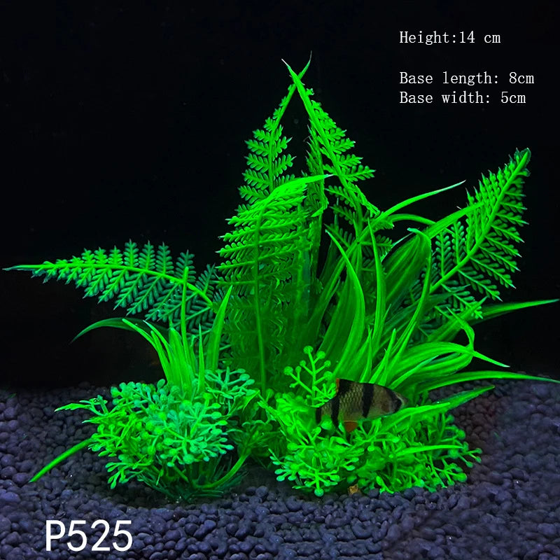 Artificial Plants Aquarium Decor