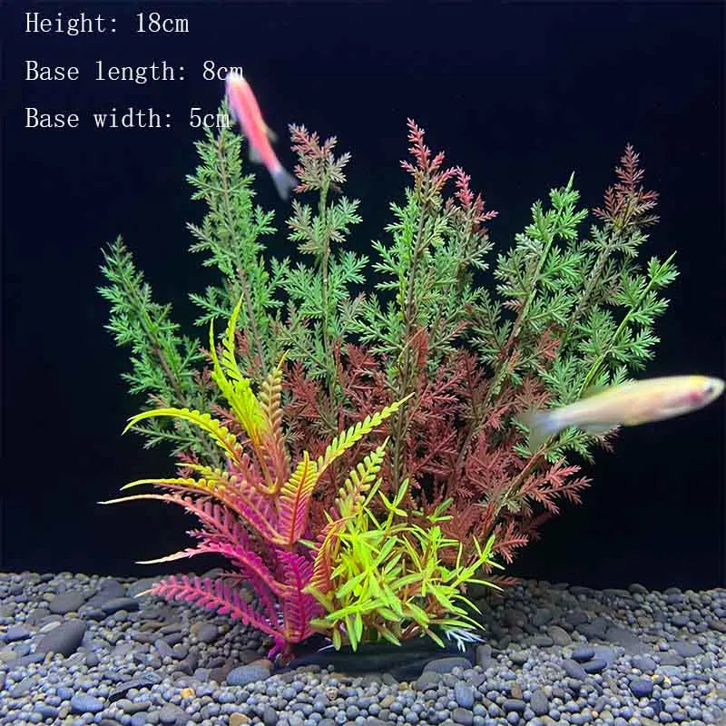 Artificial Plants Aquarium Decor