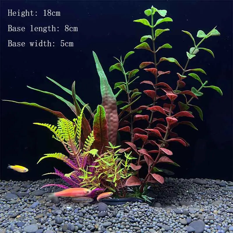 Artificial Plants Aquarium Decor