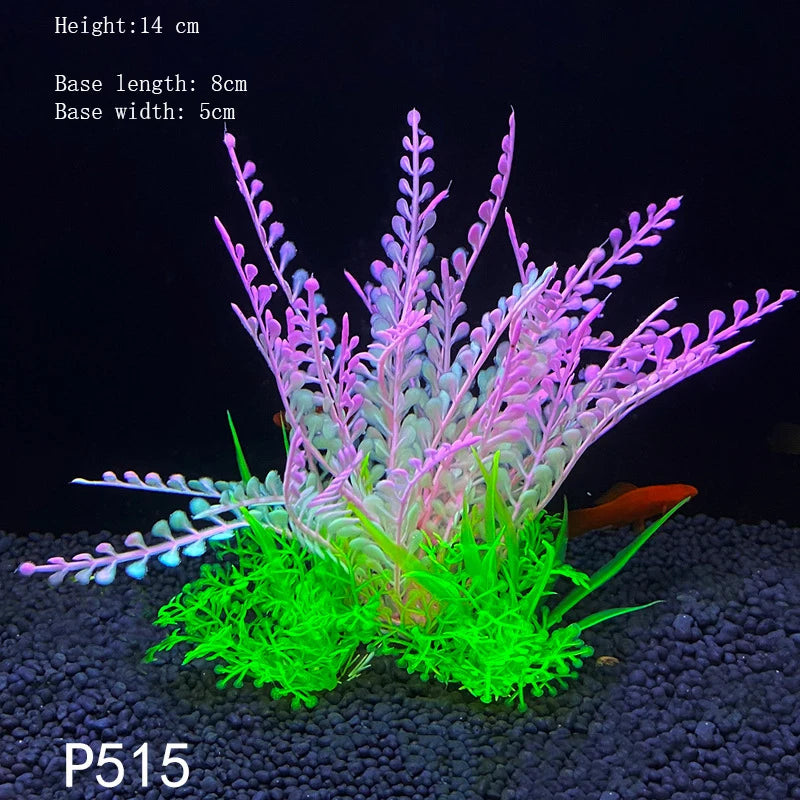 Artificial Plants Aquarium Decor