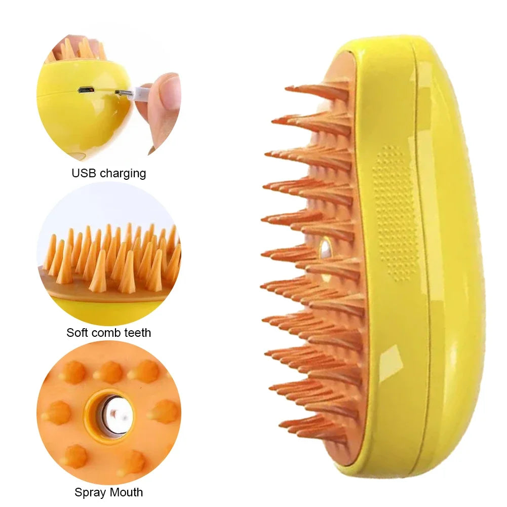 Pet Spray Massage Brush