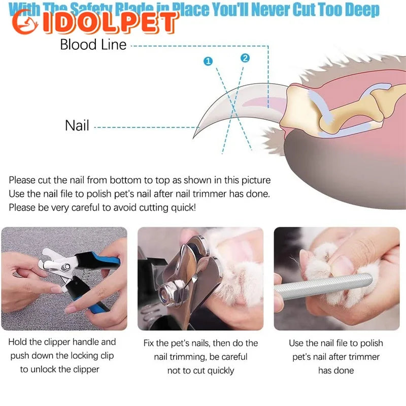 Nail Clipper with Safety Guard