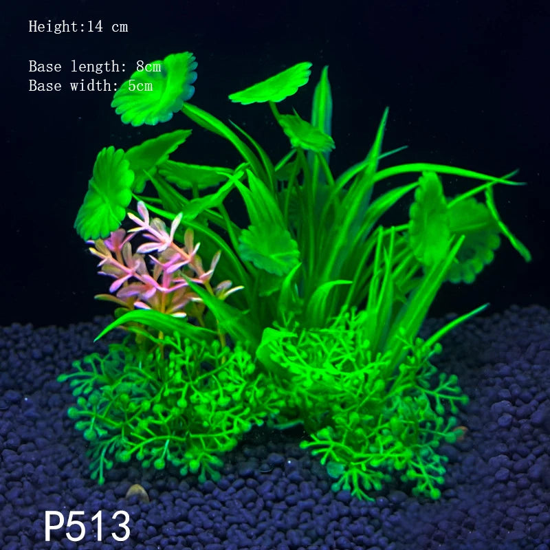 Artificial Plants Aquarium Decor