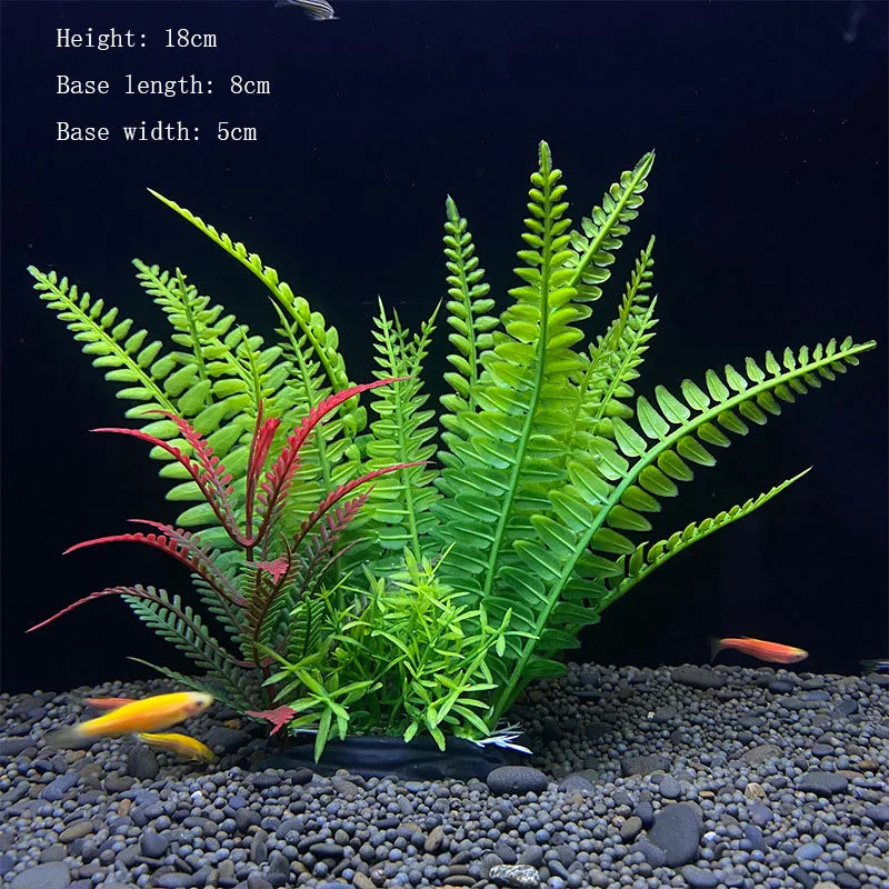 Artificial Plants Aquarium Decor
