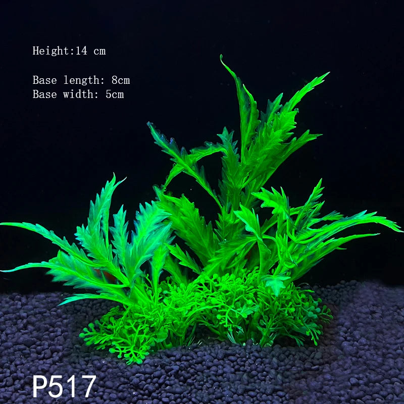 Artificial Plants Aquarium Decor