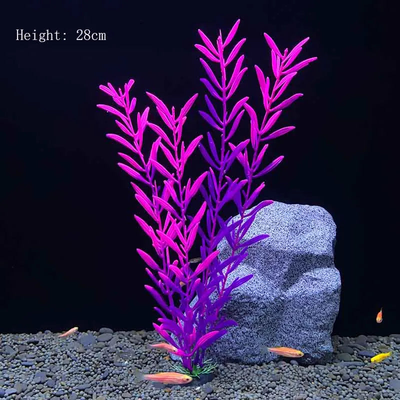 Artificial Plants Aquarium Decor
