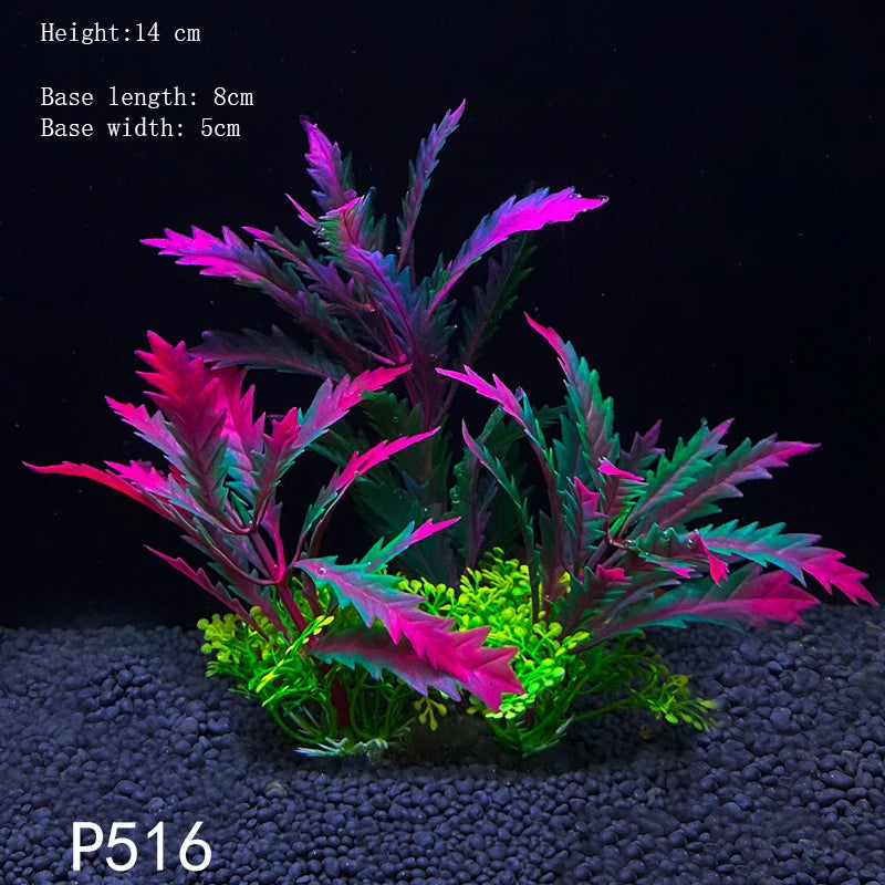 Artificial Plants Aquarium Decor