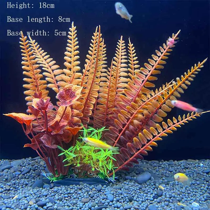 Artificial Plants Aquarium Decor