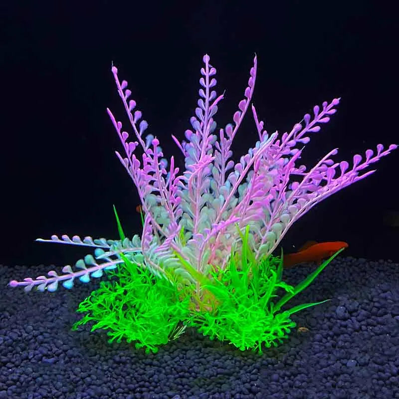 Artificial Plants Aquarium Decor