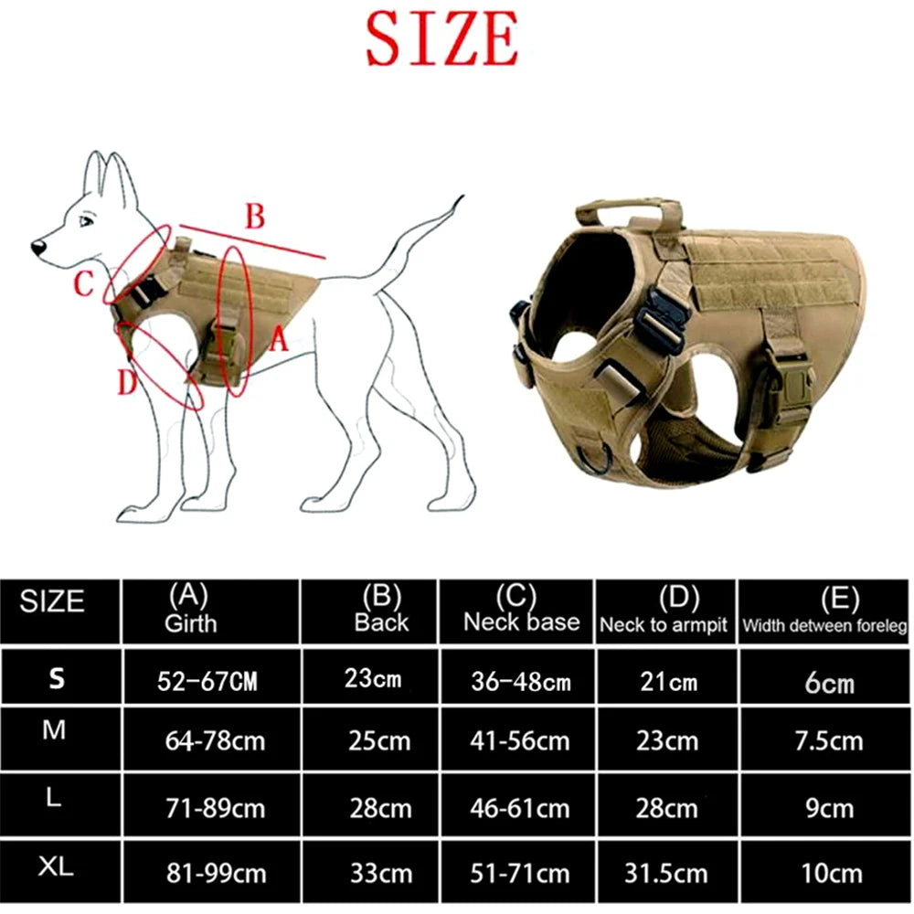 K9 Tactical Military Vest Pet