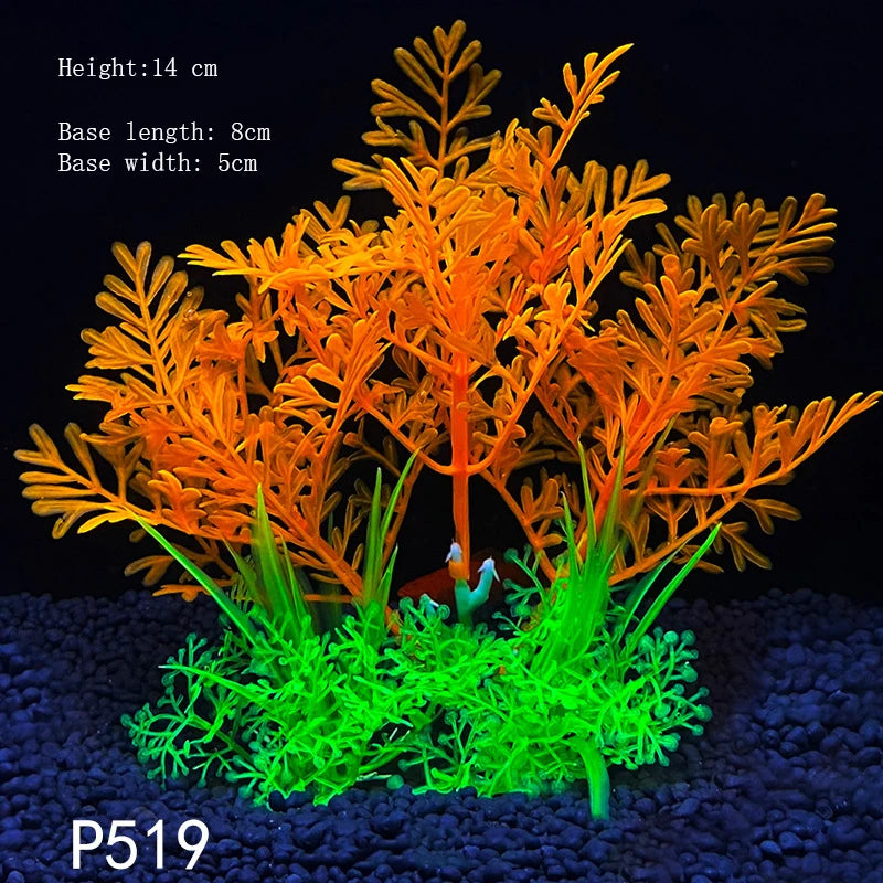 Artificial Plants Aquarium Decor