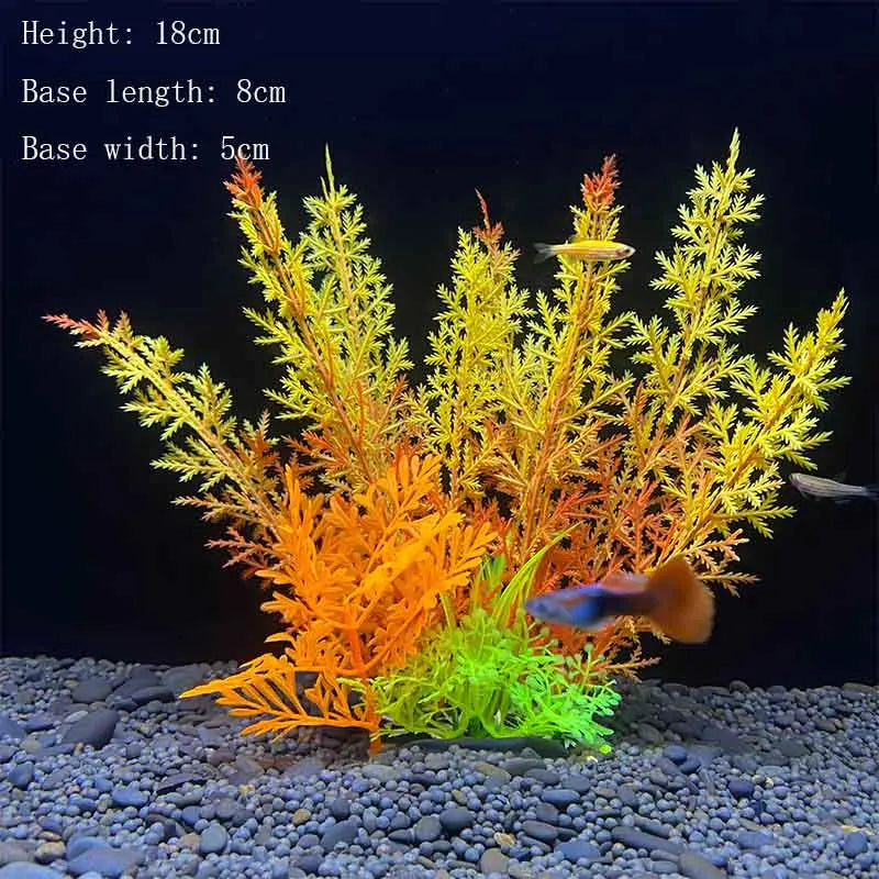 Artificial Plants Aquarium Decor