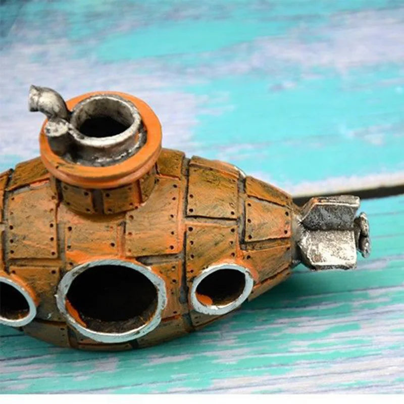 Submarine Ornaments Aquarium Decorations