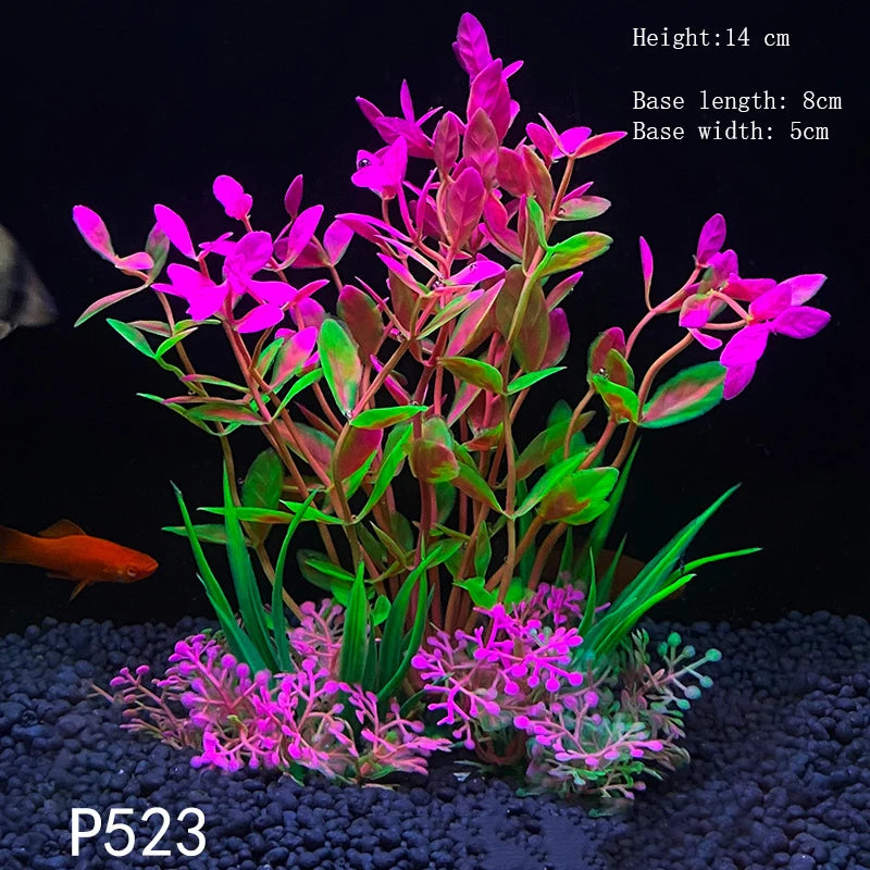 Artificial Plants Aquarium Decor
