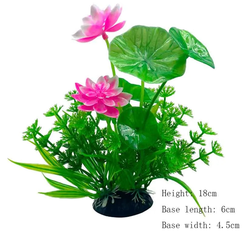 Artificial Plants Aquarium Decor