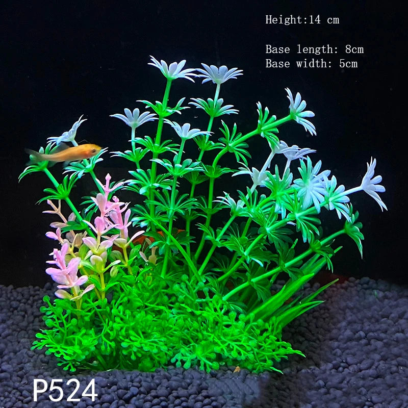 Artificial Plants Aquarium Decor