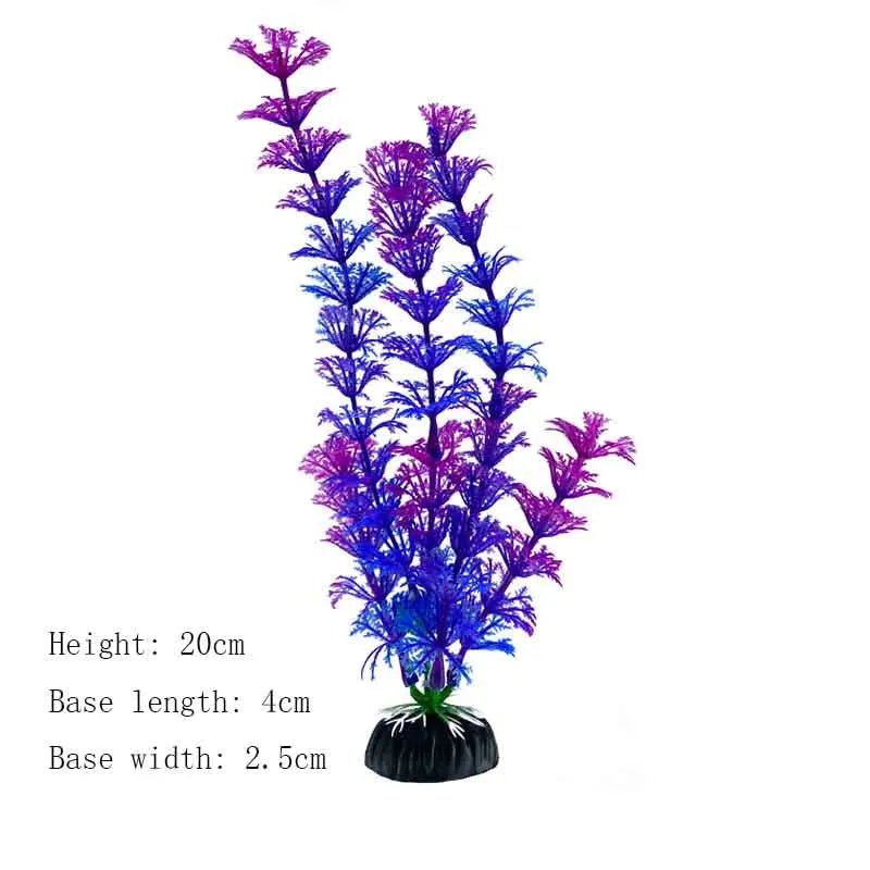Artificial Plants Aquarium Decor