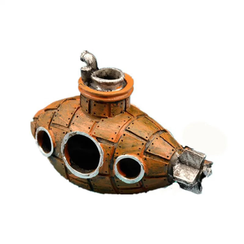 Submarine Ornaments Aquarium Decorations