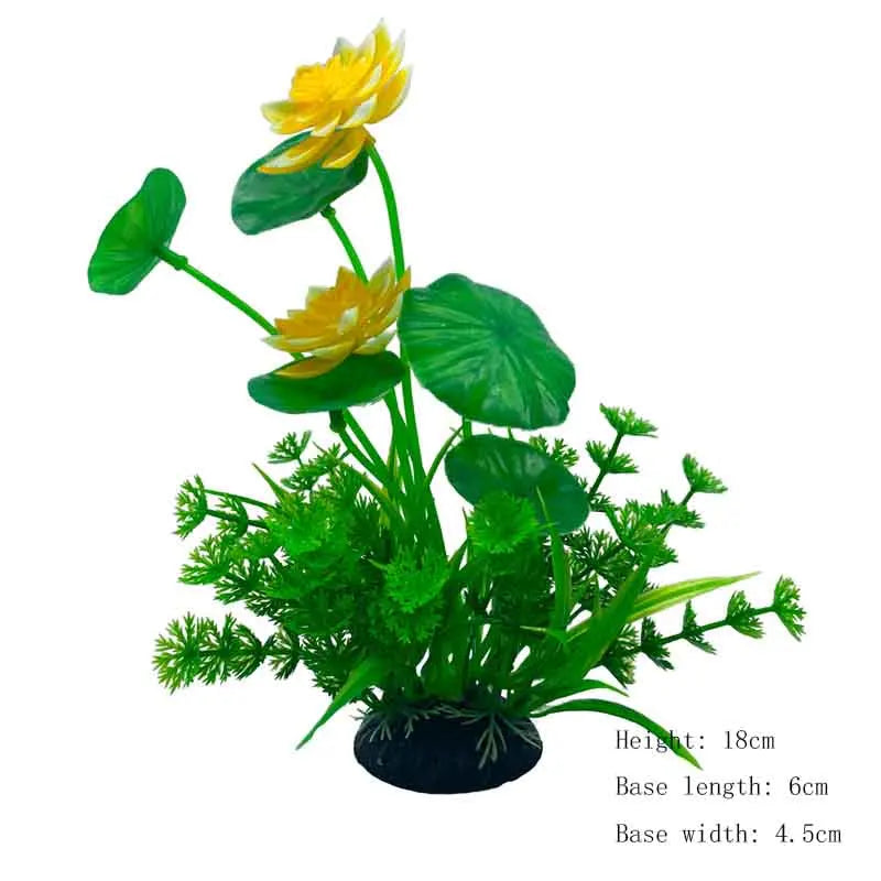 Artificial Plants Aquarium Decor