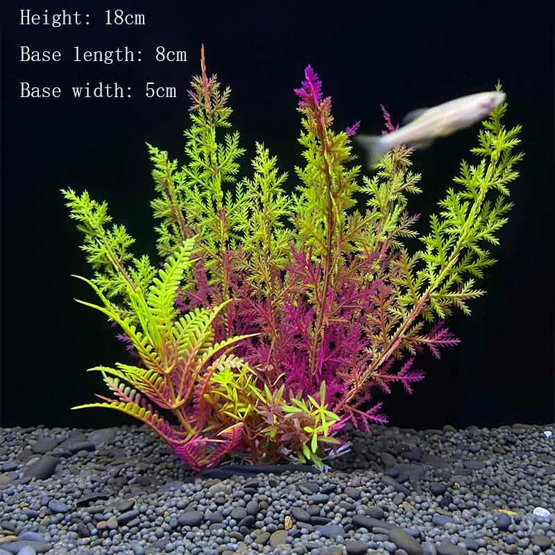 Artificial Plants Aquarium Decor