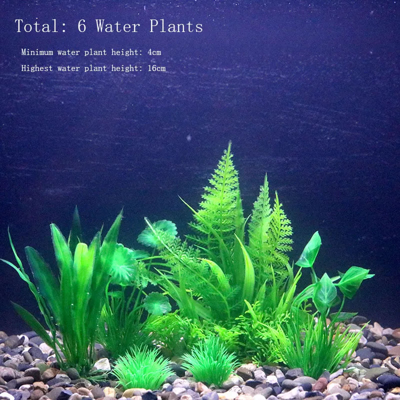 Artificial Plants Aquarium Decor
