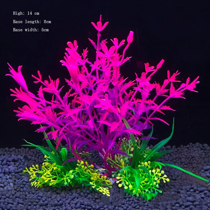Artificial Plants Aquarium Decor