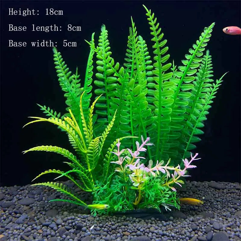 Artificial Plants Aquarium Decor