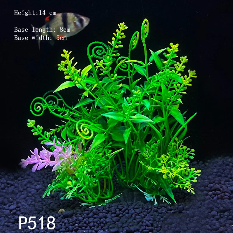 Artificial Plants Aquarium Decor