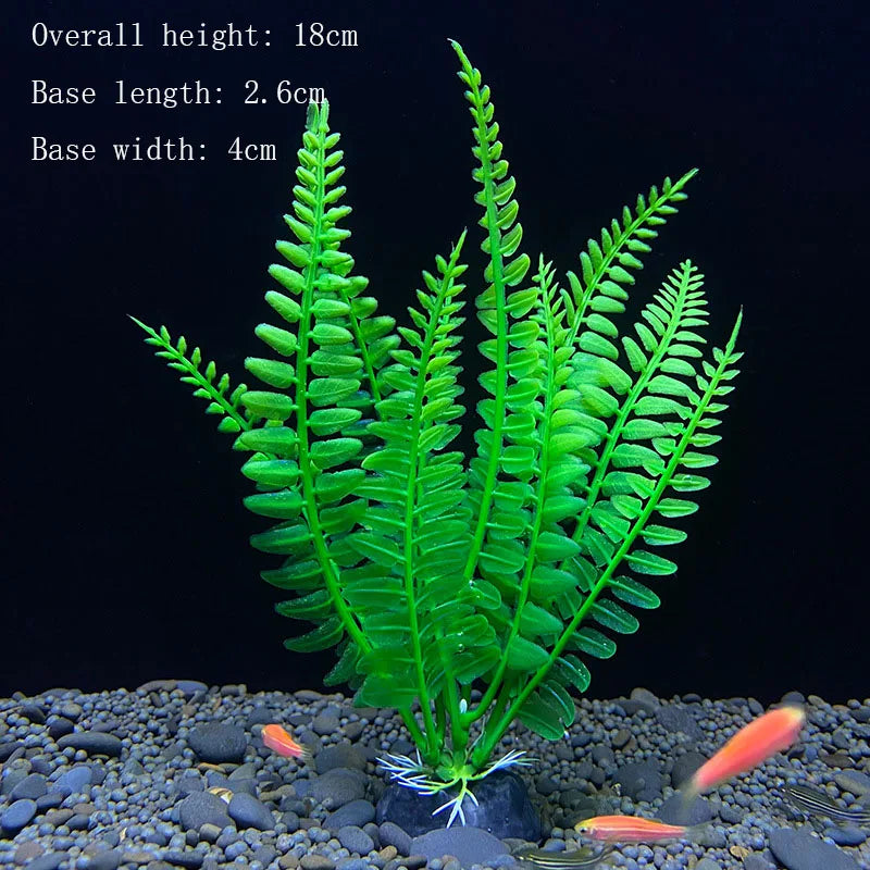 Artificial Plants Aquarium Decor