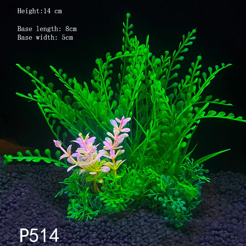 Artificial Plants Aquarium Decor