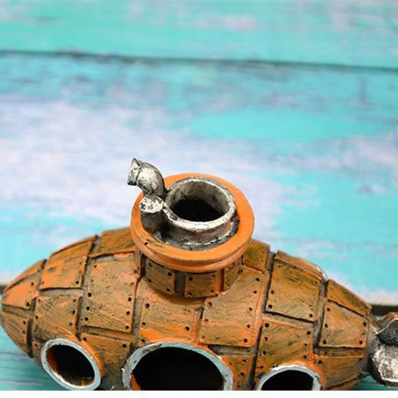 Submarine Ornaments Aquarium Decorations