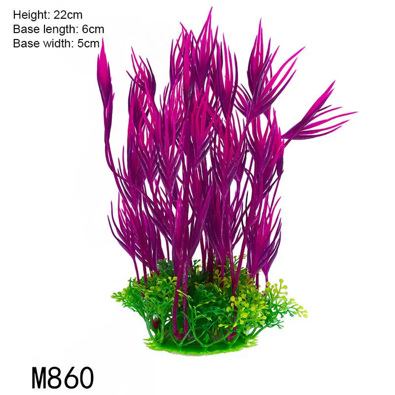 Artificial Plants Aquarium Decor