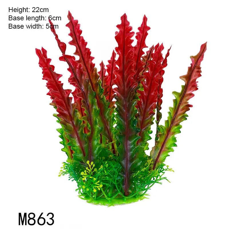 Artificial Plants Aquarium Decor