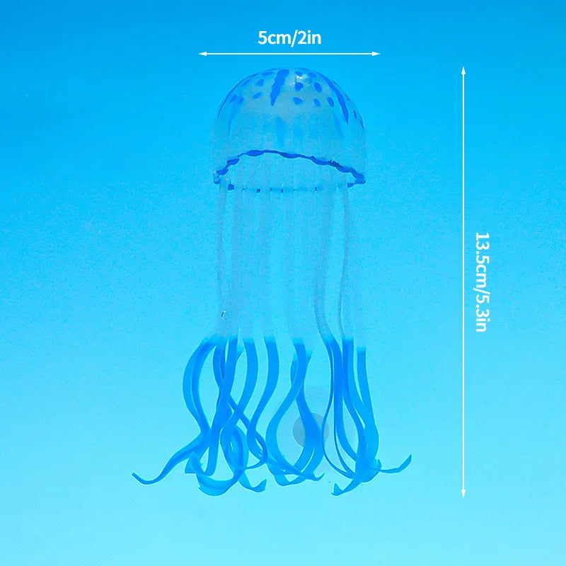 Glowing Jellyfish Aquarium Decorations