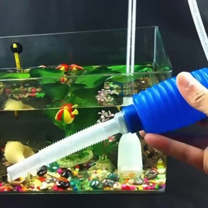 Aquarium Siphon For Quick Water Changes And Gravel Cleaning