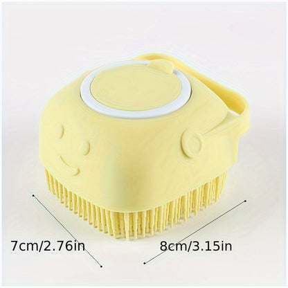 Silicone Pet Shampoo Brush - Gentle Massage Rubber