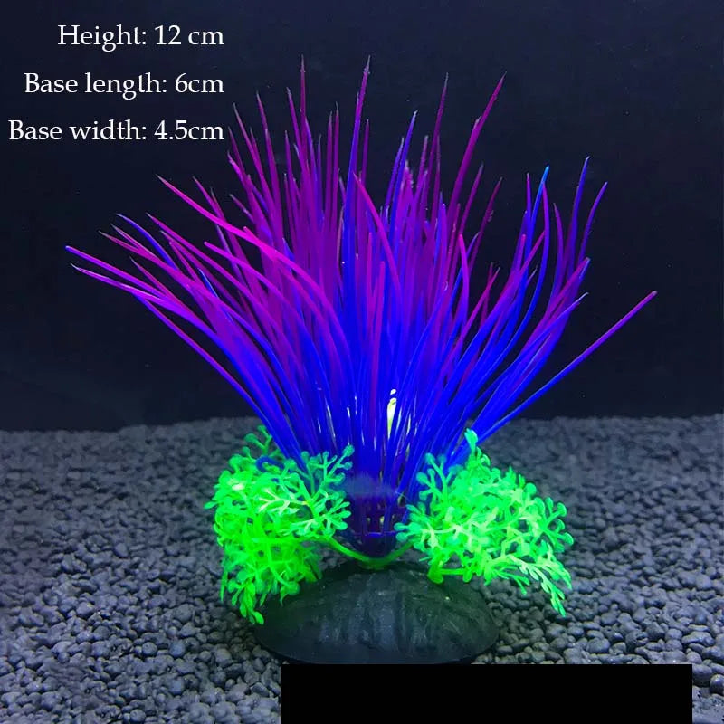 Artificial Plants Aquarium Decor