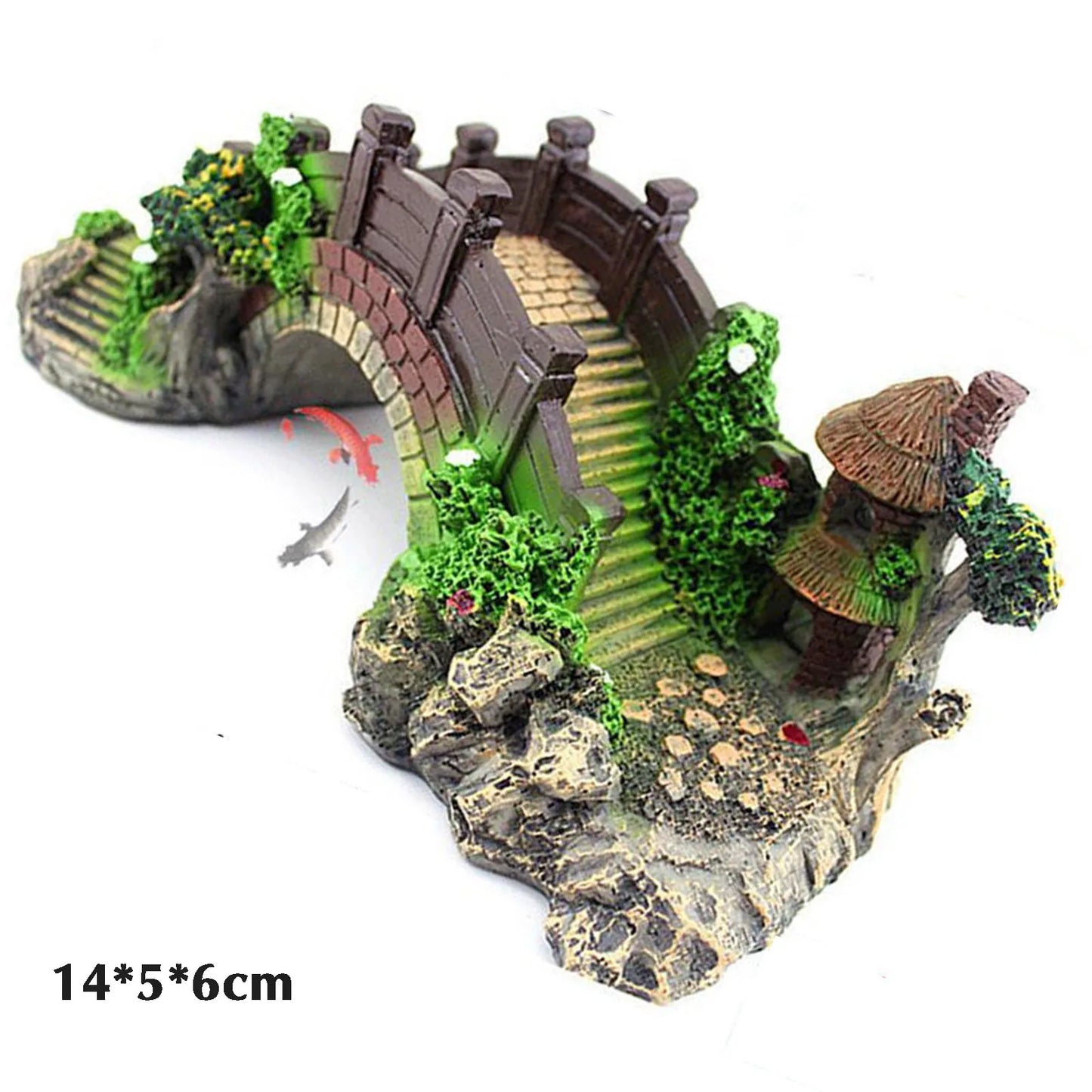 Fish Tank Artificial Bridge Decoration
