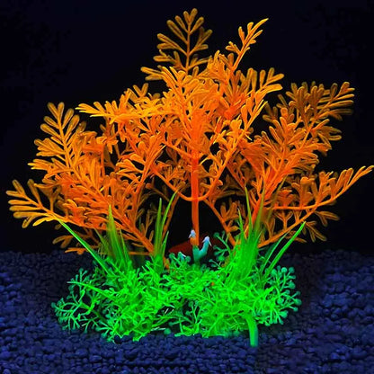 Artificial Plants Aquarium Decor