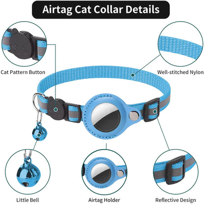 Cat AirTag Holder Collar