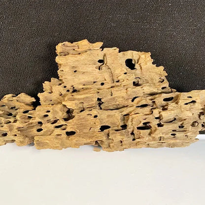 Fish Tank Decorations Natural Porous Wooden
