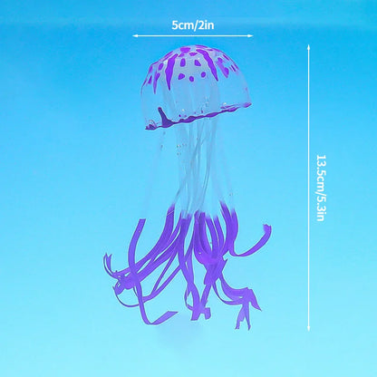 Glowing Jellyfish  Aquarium Decorations