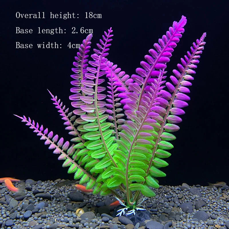 Artificial Plants Aquarium Decor
