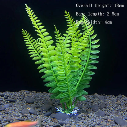 Artificial Plants Aquarium Decor