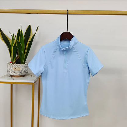 Equitation  Short Sleeve Horse Riding for woman