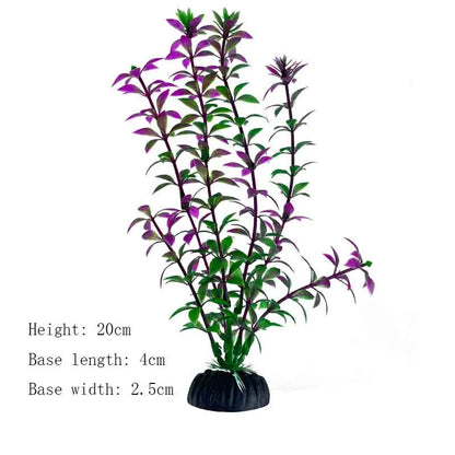 Artificial Plants Aquarium Decor