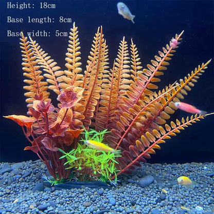 Artificial Plants Aquarium Decor